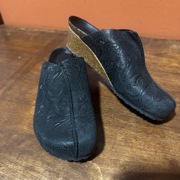 Papillio by Birkenstock Dana Mules Size 37 Black - Picture 1 of 8